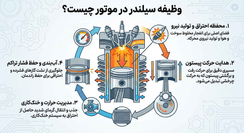 سیلندر ماشین چیست؟