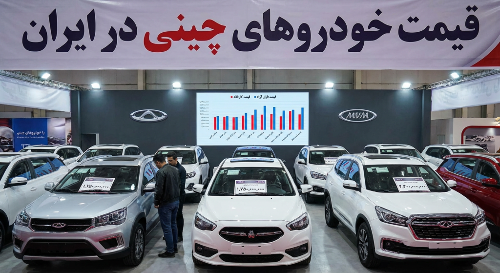 قیمت ماشین چینی در ایران چقدر است؟