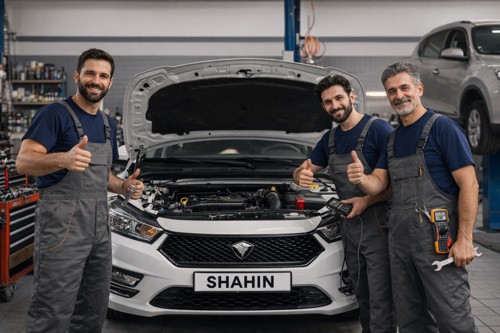 نظر مکانیکها در مورد خودروی شاهین در شیراز