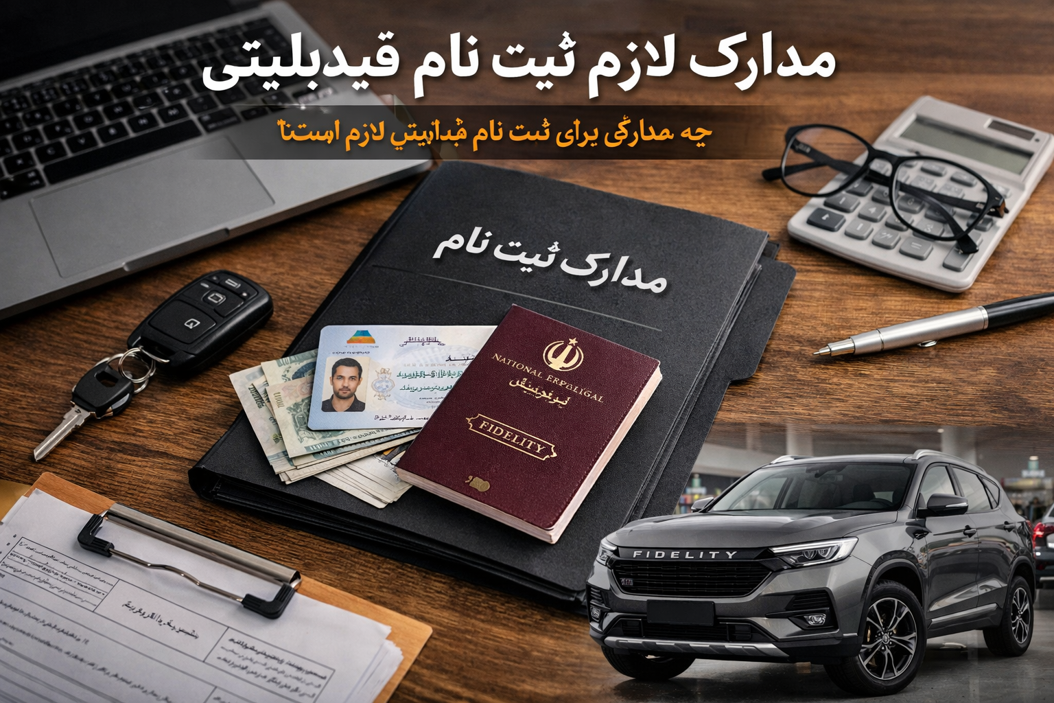 مدارک لازم برای ثبت نام فیدلیتی چیست؟