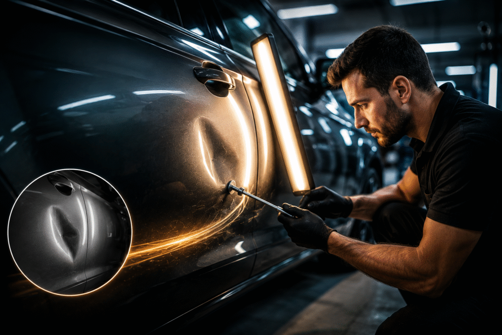 صافکاری PDR یا صافکاری سنتی؟ بهترین انتخاب برای خودروهای شیراز